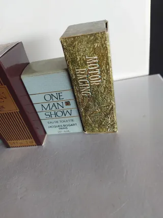Lote 5 Miniaturas Perfume Ego, One Man Show, Motor