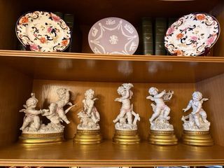 Angelitos de Algora: angelito con hoz