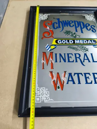 Cuadro Espejo Schweppes Gold Medal