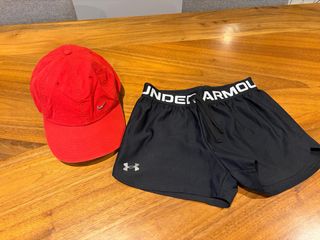 Conjunto deportivo Nike y Under Armour