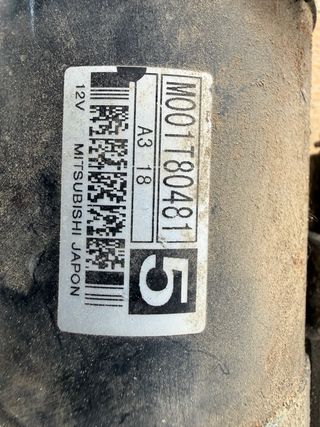 Motor de arranque 2.0 HDI