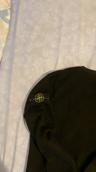 Sudadera Stone Island Negra Talla M