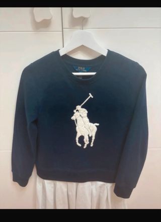 Vestido Polo Ralph Lauren Big Pony talla 16