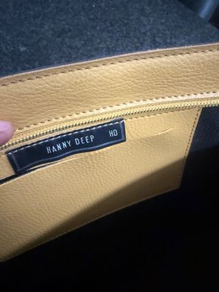 Borsetta Hanny Deep grigio/giallo