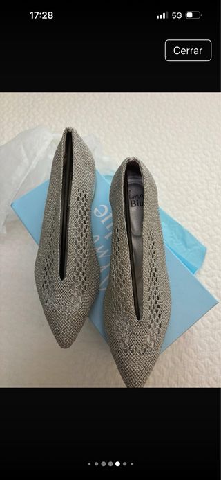 Zapatos Alma en Pena plateados