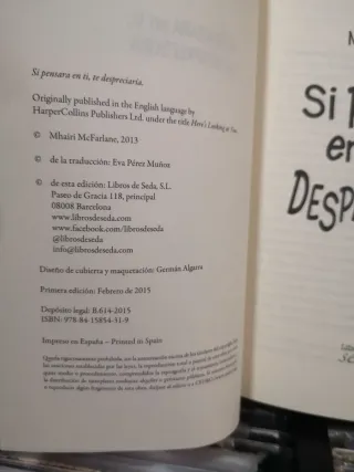 Si pensara en ti, te despreciaría