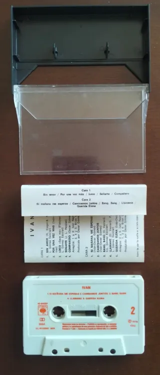 Casete vintage Iván - Original 1979