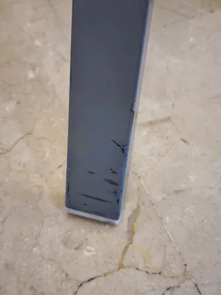 Perchero de pie metálico gris 180cm altura