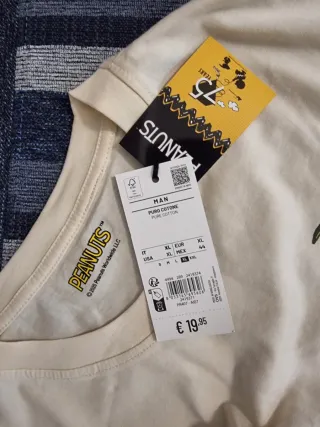 T-shirt Peanuts Charlie Brown XL