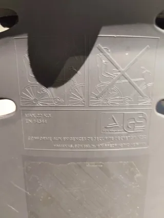 Silla portabebés bici Hamax Siesta.