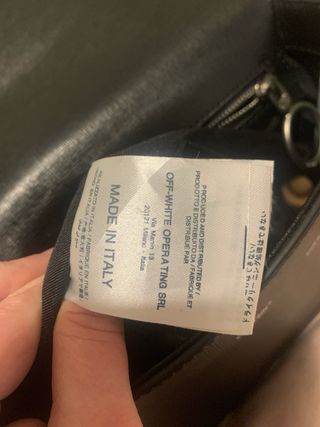 Bolso Off-White For Display Only