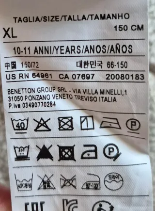 Felpa Benetton