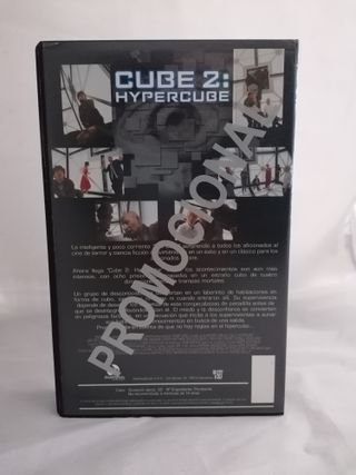 Cube 2: Hypercube VHS promocional muy raro