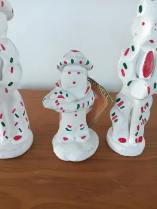 3 Siurells pintados a mano