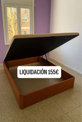 Base canapé abatible madera 155€