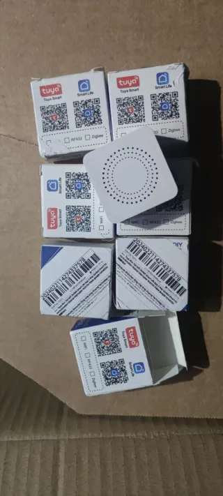 Mini interruptor inteligente WiFi Tuya 7 unidades