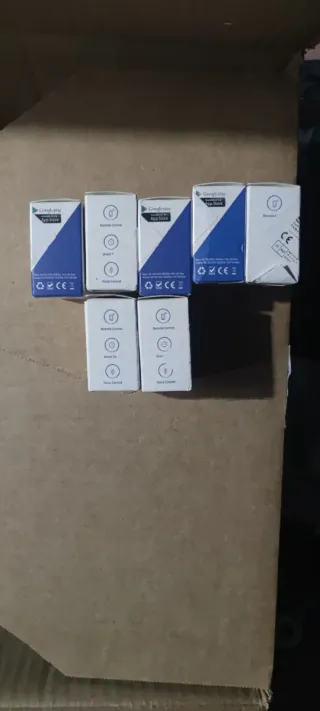 Mini interruptor inteligente WiFi Tuya 7 unidades