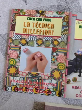 Pack 5 libros de arcilla polimérica