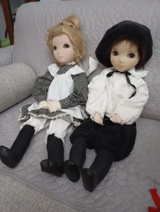 Set 2 Bambole Vintage