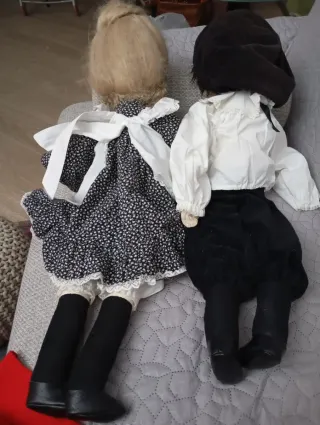 Set 2 Bambole Vintage