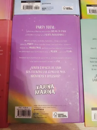 Libros Karina y Marina (saga completa)