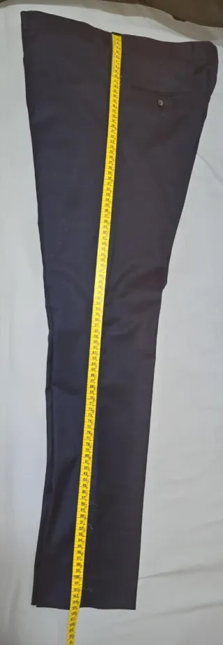 Traje de chaqueta azul hombre talla 56.