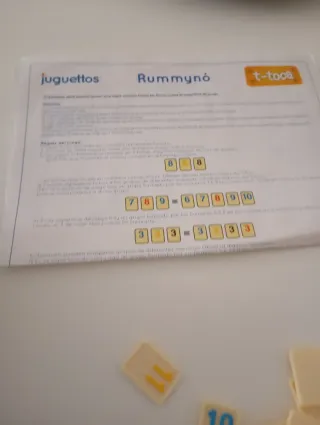 Juego Rummynó Juguettos