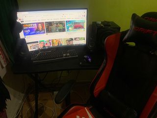 Ordenador Gaming Negro/Rojo