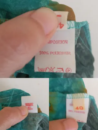 Falda corta vintage plisada.
