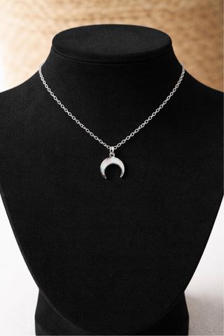 Collar Luna Acero Inoxidable