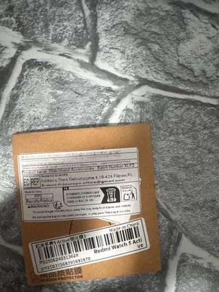 Reloj Xiaomi Redmi Negro