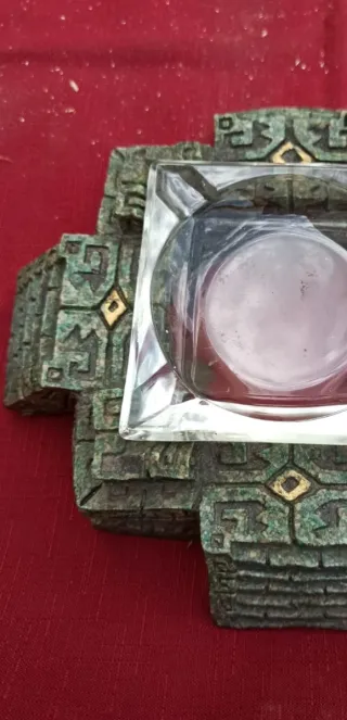 Cenicero Vintage Templo Azteca Colección