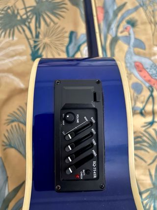 Guitarra Electroacústica Rochester Azul