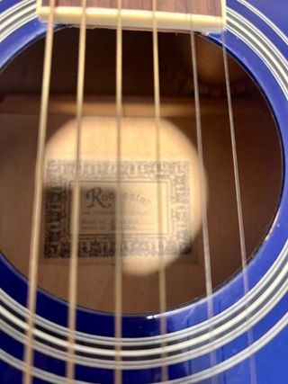 Guitarra Electroacústica Rochester Azul