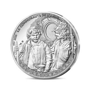 Francia 2026 moneda plata 10€ Señor Anillos 1/18