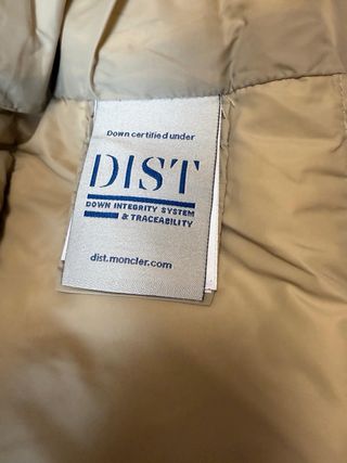 Chaqueta Moncler Beige