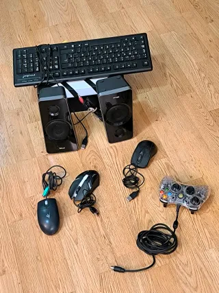 Teclado y Ratones Gaming + Mando