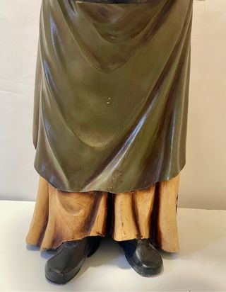 Escultura de suelo con bandeja