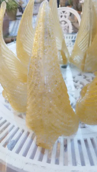 7 Pantallas Cristal Murano Texturizado