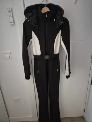 Mono de esquí mujer negro y blanco NUEVO