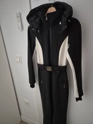 Mono de esquí mujer negro y blanco NUEVO