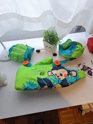 Mangitos para niños decathlon y chaleco conjunto