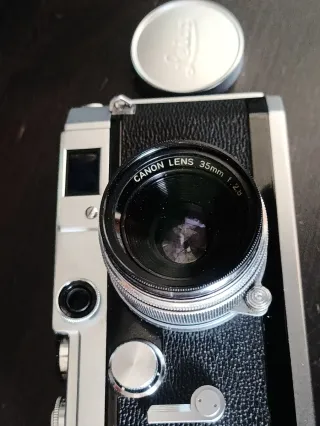 Cámara Canon VL2 + objetivo canon LTM 35