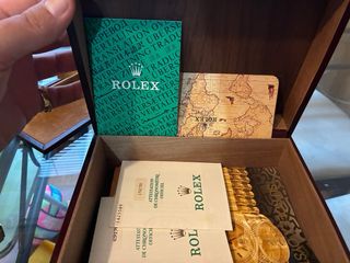Rolex Oro date automatico caja y papeles
