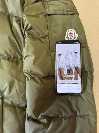 Chaqueta Moncler Verde Oliva