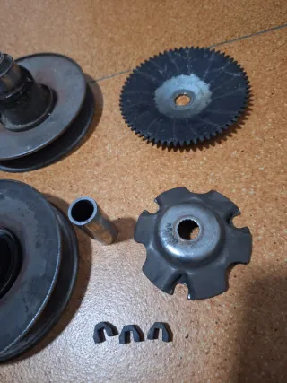 Lote Piaggio Zip SP Variador Poleas Campana