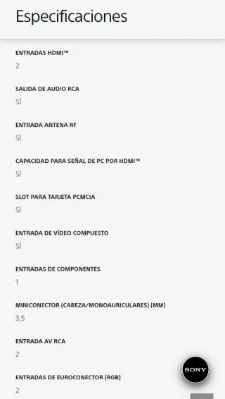 Sony Bravia 19 TV + Monitor ordenador + TDT HD