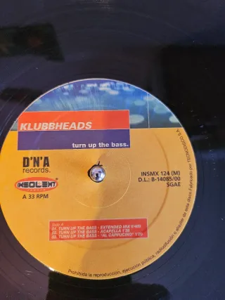 Klubbheads - Turn Up The Bass Vinilo
