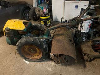 Mula Mecánica Diesel Amarilla