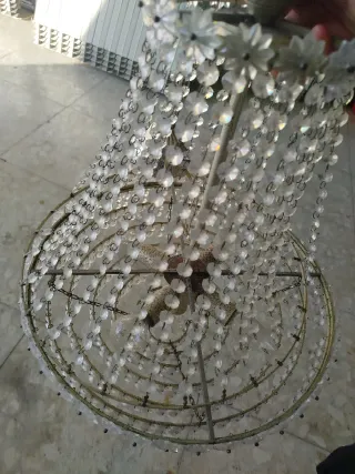 Lámpara de techo antigua